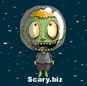 Zombie Head Mars Icon
